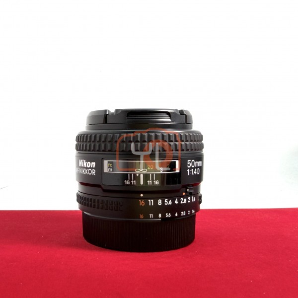 [USED-PJ33] Nikon 50mm F1.4 AFD, 95% Like New Condition (S/N:6245869)