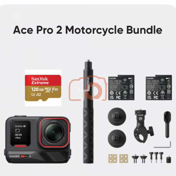 Insta360 Ace Pro 2 Motorcycle Bundle