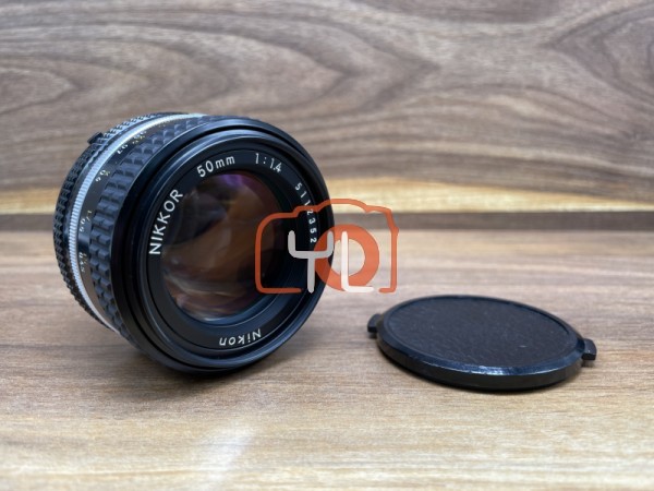 [USED @ YL LOW YAT]-Nikon 50mm F1.4 AIS Nikkor Lens,90% Condition Like New,S/N:5112352