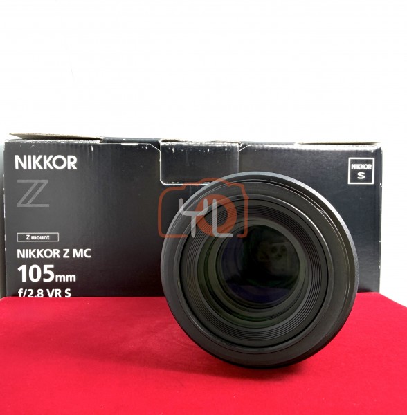 [USED-PJ33] Nikon 105mm F2.8 S Macro VR Z , 95% Like New Condition (S/N:20014545)