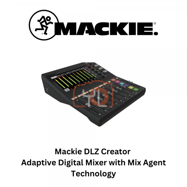 Mackie DLZ Creator Adaptive Digital Mixer with Mix Agent Technology