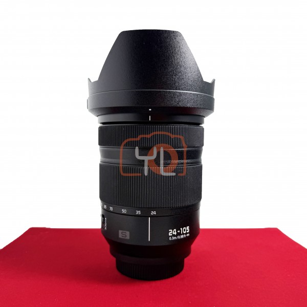 [USED-PJ33] Panasonic 24-105mm F4 Lumix S Macro OIS , 95% Like New Condition (S/N:XF3EH201538)