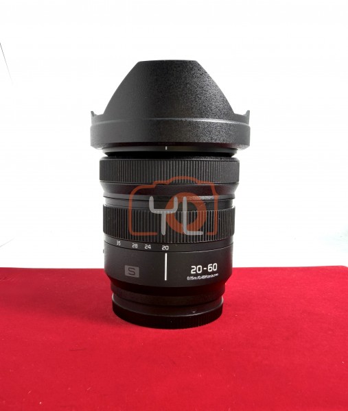 [USED-PJ33] Panasonic 20-60mm F3.5-5.6 Lumix S L-Mount , 95% Like New Condition (S/N:XJ4EB208061)