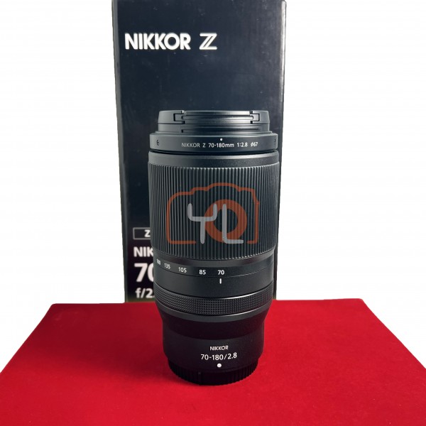 [USED-PJ33] Nikon 70-180mm F2.8 Z (No Hood), 90% Like New Condition (S/N:20005301)