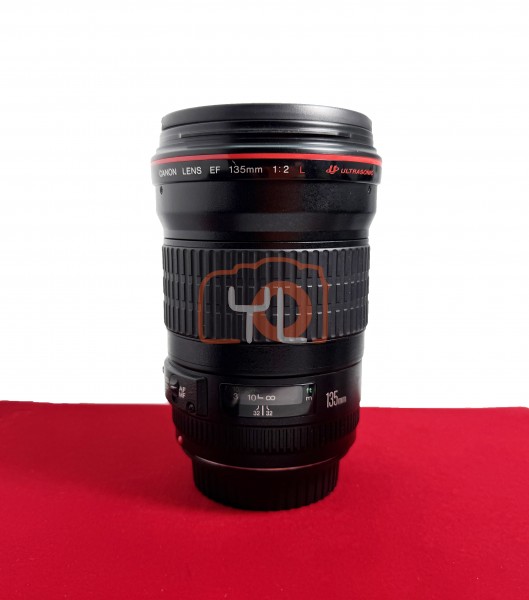 [USED-PJ33] Canon 135mm F2 L USM EF , 95% Like New Condition (S/N:106313)