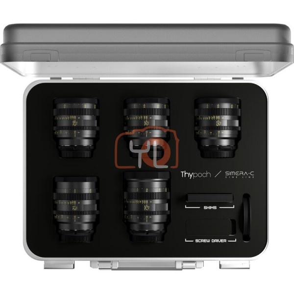 Thypoch Simera-C T1.5 Cine 5-Lens Kit (Sony E)