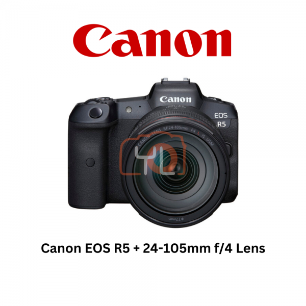 Canon EOS R5 + RF 24-105mm F4 L IS USM