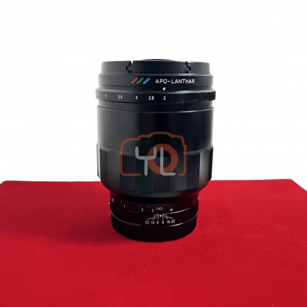 [USED-PJ33] Voigtlander 65mm F2 Macro APO-Lanthar ASPH (Sony FE) , 80% Like New Condition (S/N:7922874)
