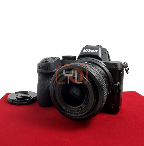 [USED-PJ33] Nikon Z5 Kit 24-50mm F4-6.3 Z (Shutter Count : 29K)  , 90% Like New Condition (S/N:2030107)