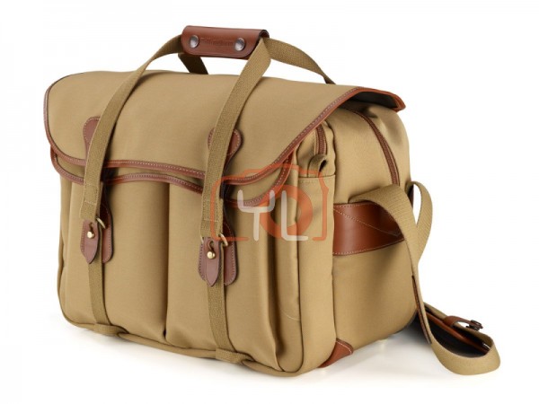 Billingham 445 Camera Bag (Khaki Canvas / Tan Leather)