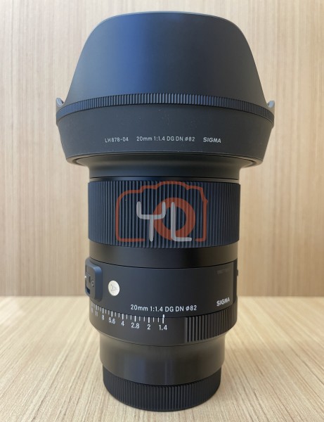 [USED @ IOI CITY]-Sigma 20mm F1.4 DG DN Art For L Mount,98% Condition Like New,S/N:56577858