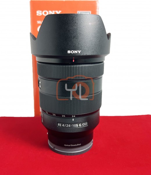 [USED-PJ33] Sony 24-105mm F4 G OSS FE, 95% Like New Condition (S/N:1943641)