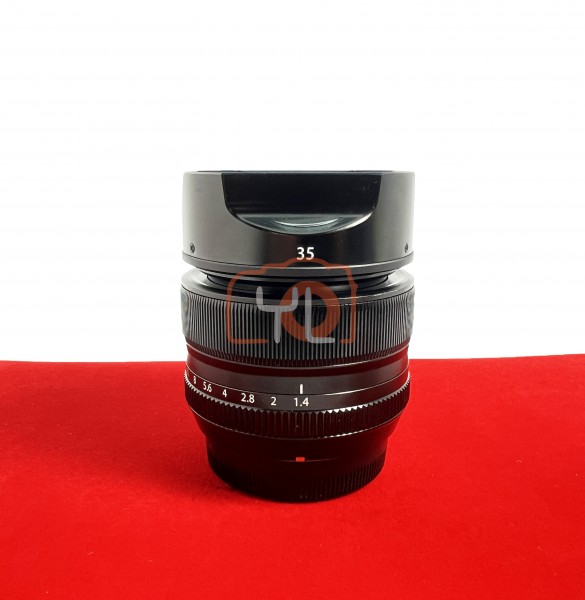 [USED-PJ33] Fujifilm 35mm F1.4 R XF , 90% Like New Condition (S/N:78A16467)