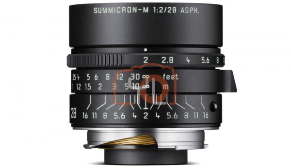 Leica 28mm f2 Summicron-M ASPH Lens Matt Black Edition 11725