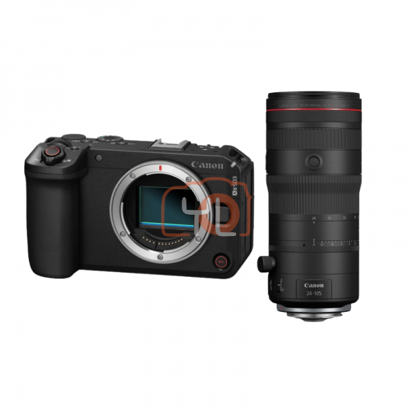 Canon EOS R6V Mirrorless Camera Body + RF 24-105mm f2.8 L IS USM Z Lens (Free Homan 256GB CF Express Type B Card)