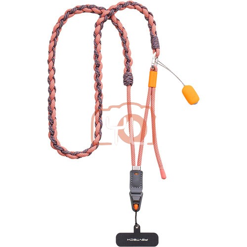 PGYTECH LinkGo Phone Photography Strap (Braided - Coral Pink)