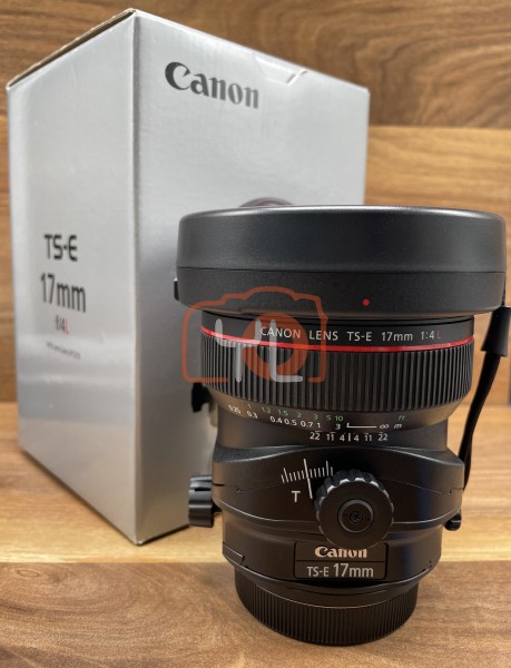 [USED @ YL LOW YAT]-Canon TS-E 17mm F4 L Tilt-Shift Lens,95% Condition Like New,S/N:55694