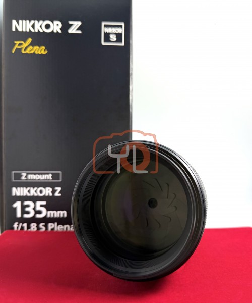 [USED-PJ33] Nikon 135mm F1.8 S Plena Z , 95% Like New Condition (S/N:20003024)