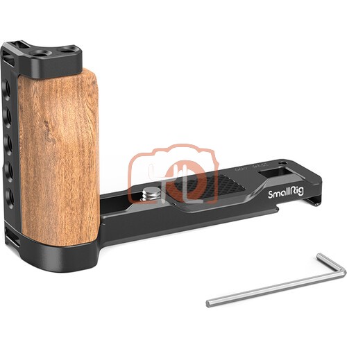 SmallRig 2936 L-Shape Wooden Grip with Cold Shoe for Sony ZV1