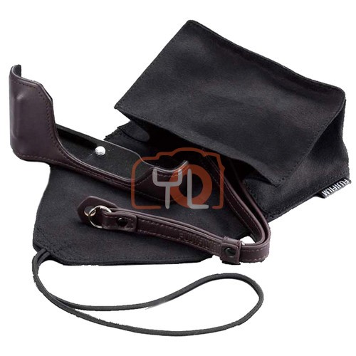 FUJIFILM BLC-X70 Bottom Leather Case (Brown)