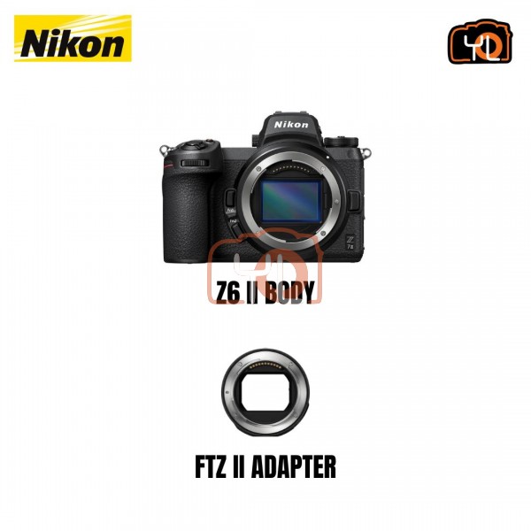 Nikon Z6 II + FTZ II Adapter
