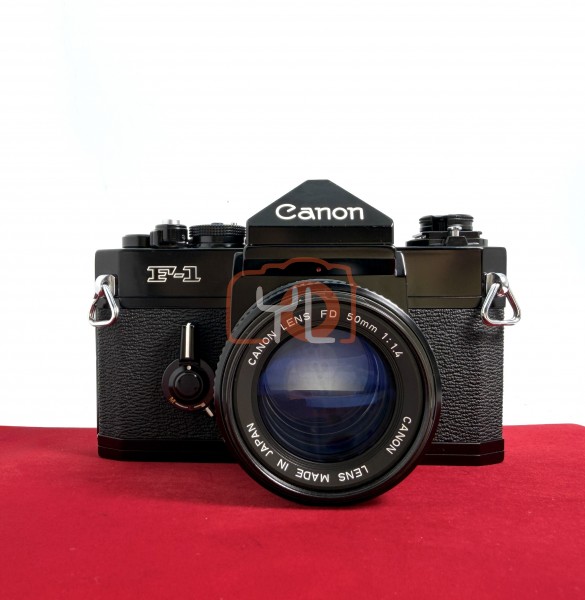 [USED-PJ33] Canon F1 35mm SLR Film Camera + FD 50MM f1.4 , 95% Like New Condition (S/N:290642)