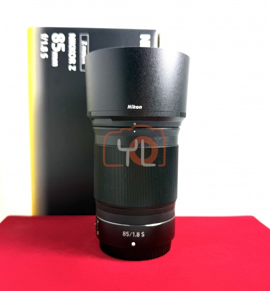 [USED-PJ33] Nikon 85mm F1.8 S Z , 95% Like New Condition (S/N:20119976)