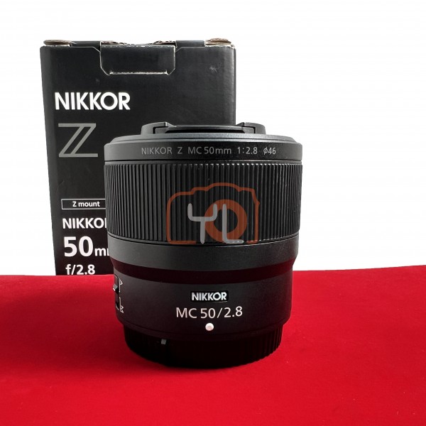 [USED-PJ33] Nikon Z 50mm F2.8 S MC Macro, 95% Like New Condition (S/N:20002296)