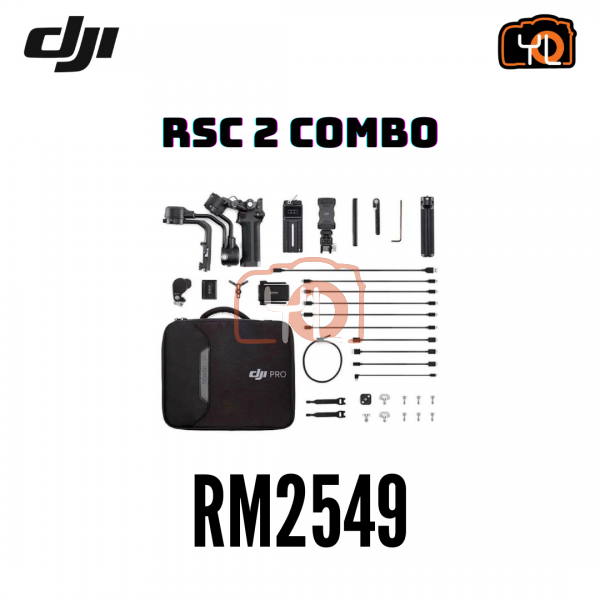 DJI Ronin SC 2 Gimbal Stabilizer Pro Combo