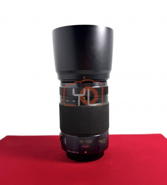 [USED-PJ33] Panasonic 35-100mm F2.8 HD Lumix G Vario Power OIS , 90% Like New Condition (S/N:JE4SF001656)