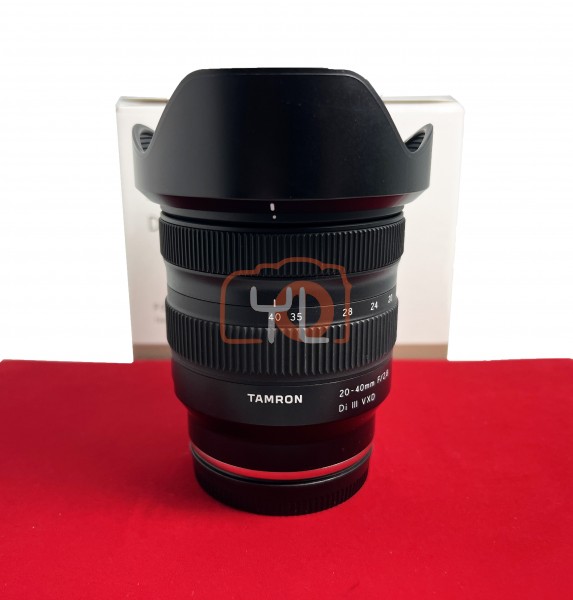 [USED-PJ33] Tamron 20-40mm F2.8 DI III VXD (Sony FE), 90% Like New Condition (S/N:014235)