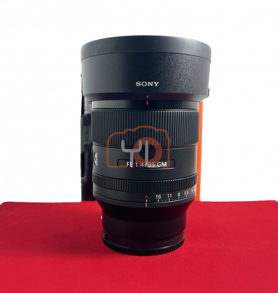 [USED-PJ33] Sony 35mm F1.4 GM FE, 95% Like New Condition (S/N:1954462)