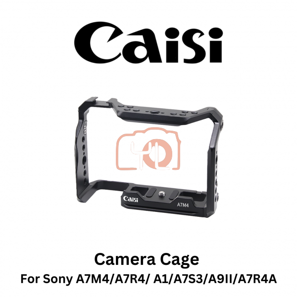 Caisi Camera Cage for Sony A7M4/A7R4/ A1/ A7S3/ A9II/ A7R4A