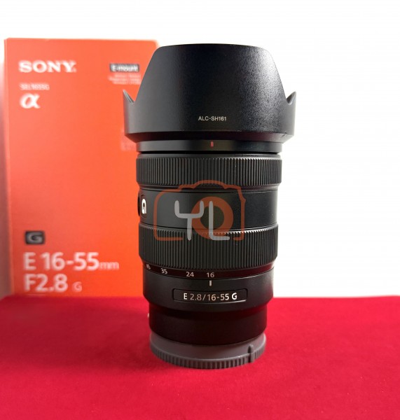 [USED-PJ33] Sony 16-55mm F2.8 G SEL E-Mount , 95% Like New Condition (S/N:1827892)