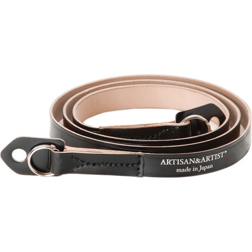 Artisan & Artist ACAM-262 Fixed-Length Leather Camera Strap (Black)