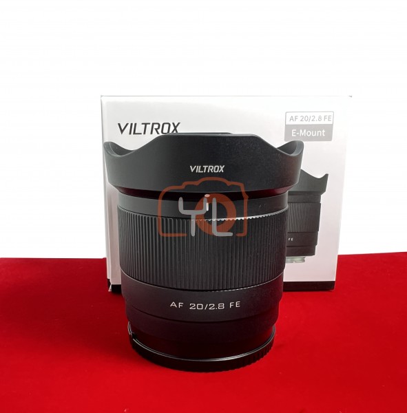 [USED-PJ33]  Viltrox 20mm F2.8 AF FullFrame (Sony FE), 95% Like New Condition (S/N:56A1100C3S47)