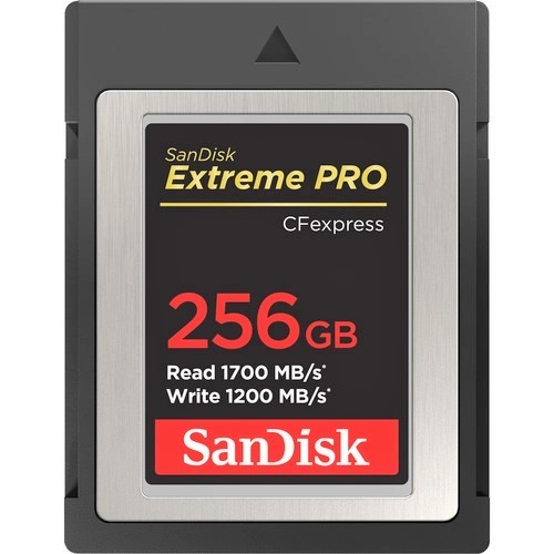 SanDisk 256GB ExtremePRO CFexpress Card Type B