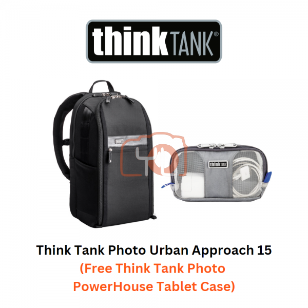 Think Tank Photo Urban Approach 15 Shoulder Bag (Free Think Tank Photo PowerHouse Tablet Case)