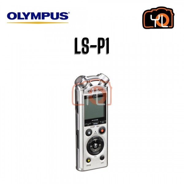 Olympus LS-P1 Portable Handheld Digital Audio Recorder (4GB, Silver)