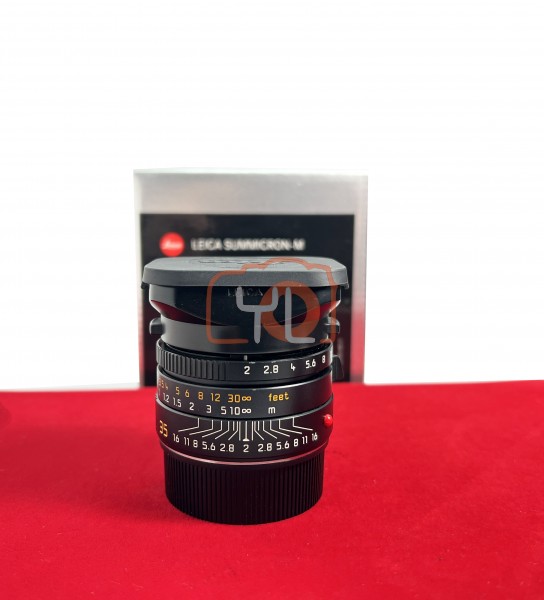 USED-PJ33] Leica 35mm F2 Summicron-M ASPH 11879 , 90% Like New Condition (S/N:4135462)