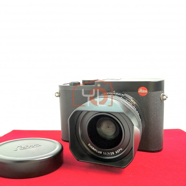 [USED-PJ33] Leica Q Camera 19000*EVF Left Side Smear* ,90% Like New Condition (S/N:4970398)