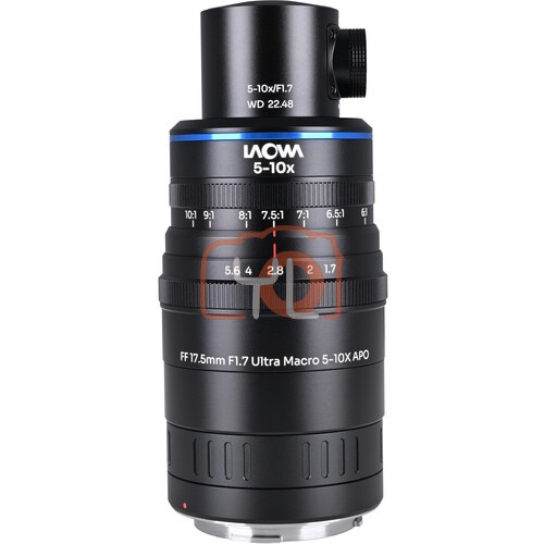 Laowa Aksen 17.5mm f1.7 5-10x Ultra Macro APO Lens with Coaxial Illumination (Canon RF)
