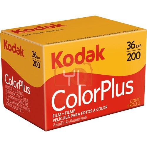 Kodak ColorPlus 200 Color Negative Film (35mm Roll Film) - 5pcs