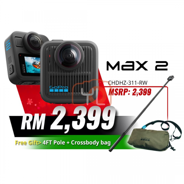 GoPro MAX 2 360 Action Camera (CHRISTMAS PROMO)