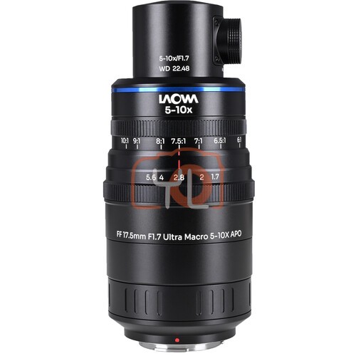 Laowa Aksen 17.5mm f1.7 5-10x Ultra Macro APO Lens with Coaxial Illumination (ARRI PL)