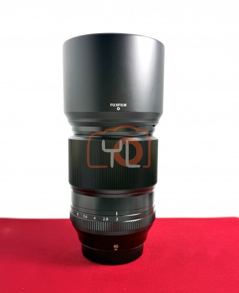 [USED-PJ33] Fujifilm 90mm F2 R LM WR XF, 90% Like New Condition (S/N:57A02118)