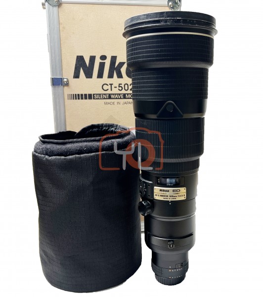 [USED-PJ33] Nikon 500mm F4 D II AFS (No Hood), 90% Like New Condition (S/N:200921)