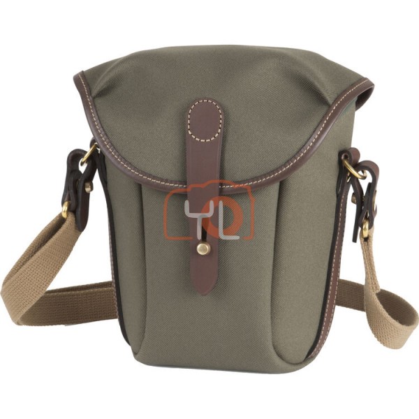 Billingham Galbin 10 Binocular Case (Sage FibreNyte with Chocolate Leather Trim)