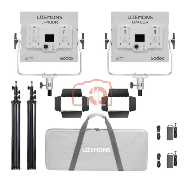 Godox Litemons LP400R RGB LED Light Panel (2-Light Kit), 36W, 1800-10000K