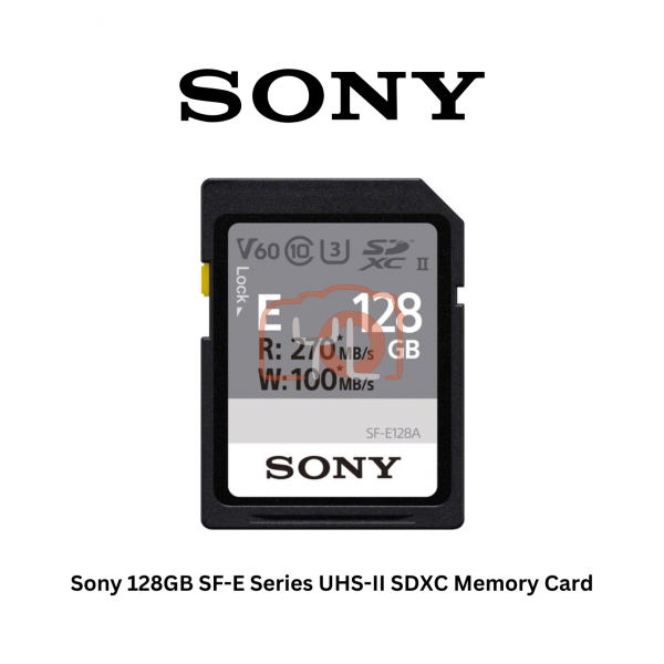Sony 128GB SF-E Series UHS-II SDXC Memory Card